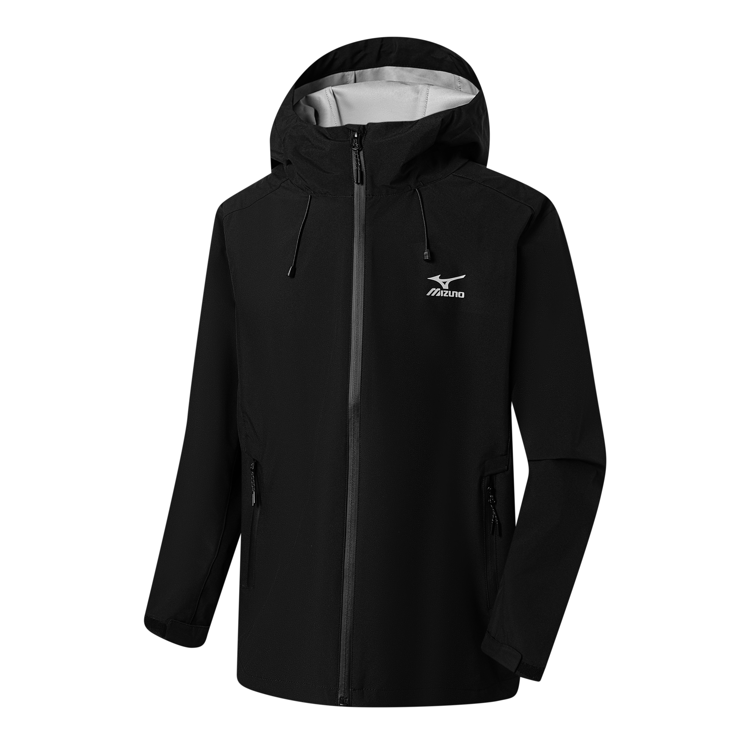 Mizuno Mizuno, travel long-sleeve with hood with zipper for hiking, waterproof windproof breathable jacket for men and women