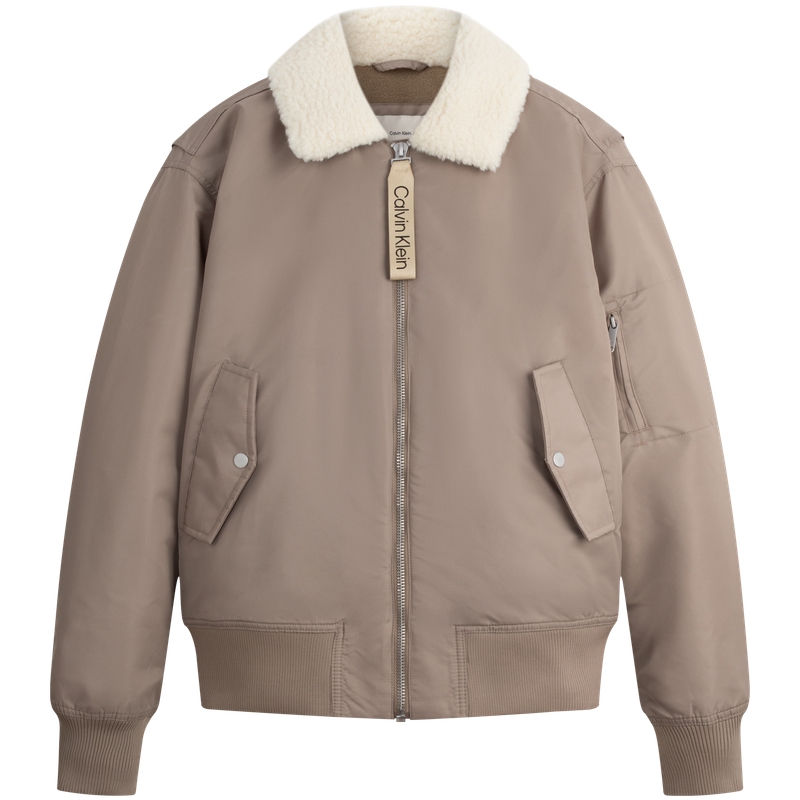 Мужская куртка CALVIN KLEIN J326108 (коричневая)
