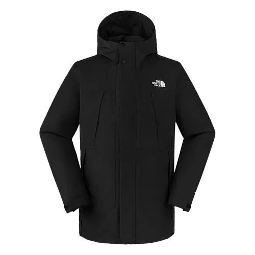 THE NORTH FACE Urban Exploration Waterproof And Windproof To Keep Warm Windbreaker Jacket Men's Cosmic Black