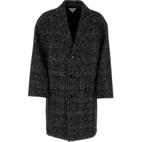 Bottega Veneta Embroidered Single-Breasted Coat