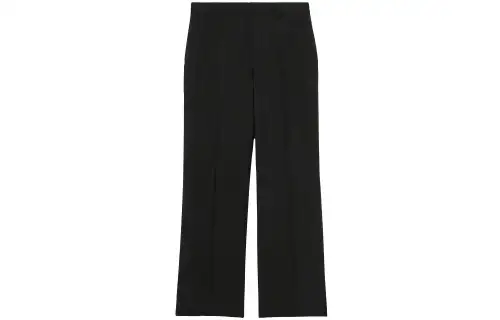Burberry Mohair Pleat Front Trousers