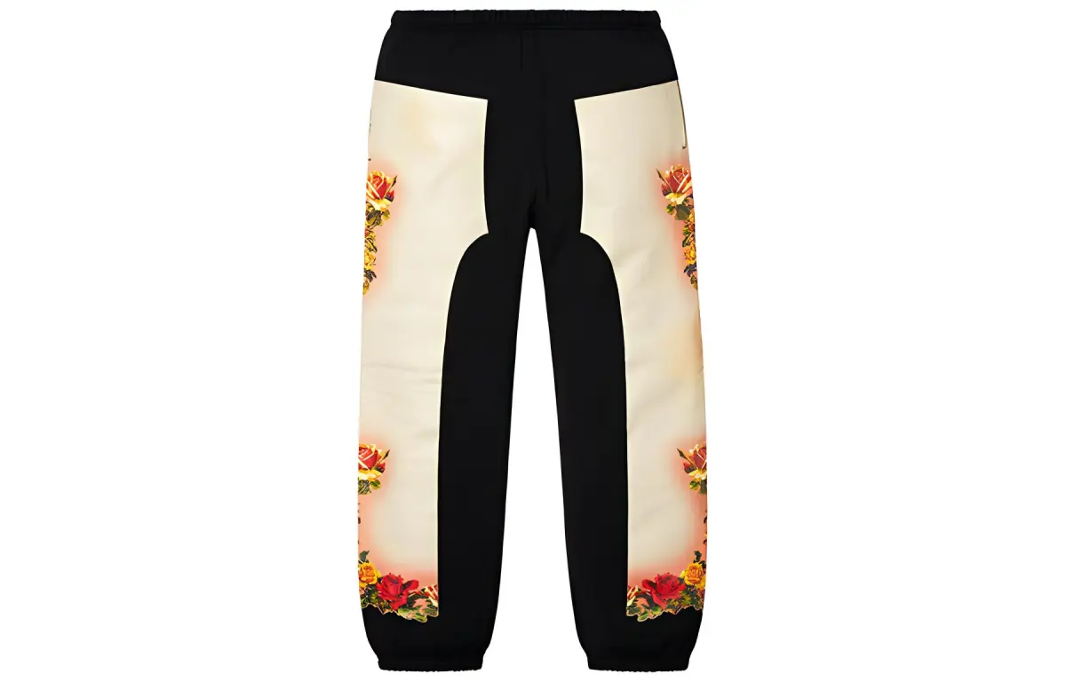 Supreme Jean Paul Gaultier Floral Print Sweatpant