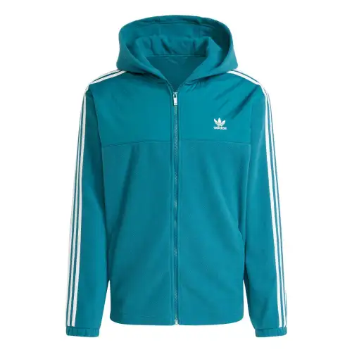 Adidas Originals Adicolor 3-Stripes Teddy Fleece Hoodie