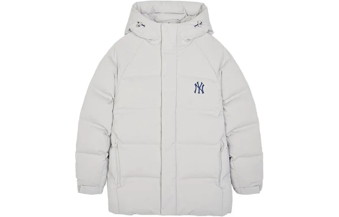 MLB FW23 Down Jacket Unisex Light Gray