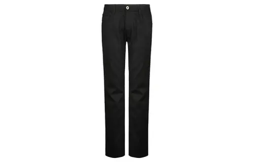 PRADA Jeans Men's Black Moderate Straight Fit Pants