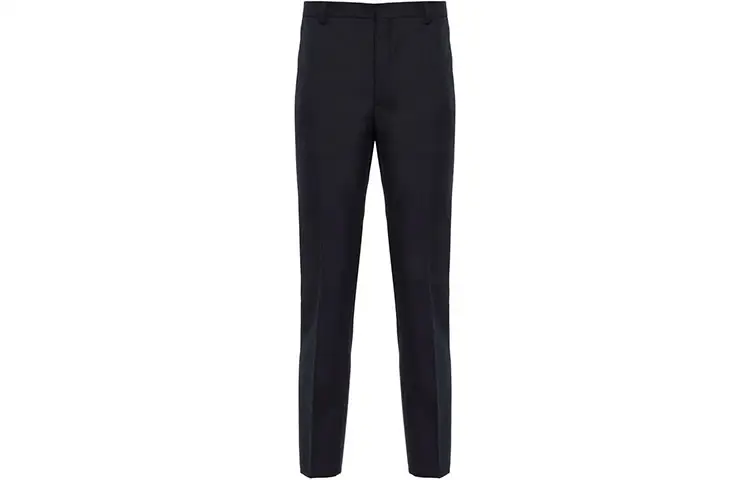 Prada pressed-crease tailored trousers