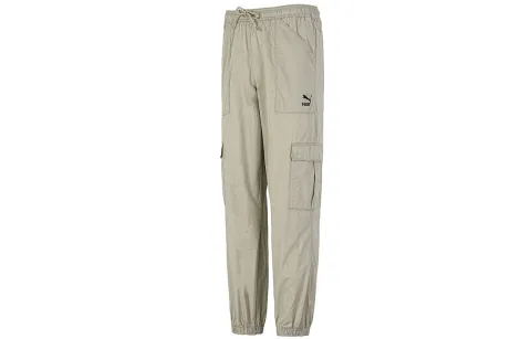 PUMA Cargo Pants Men's Ecru Moderate