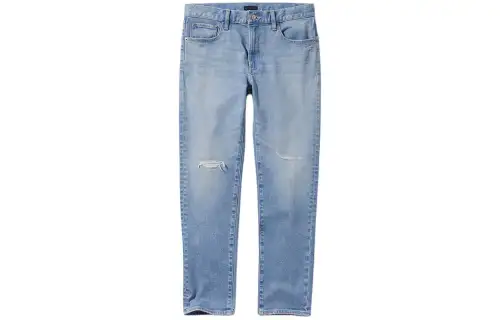 UNIQLO Jeans Men's Pink/Blue Moderate Straight Fit Pants