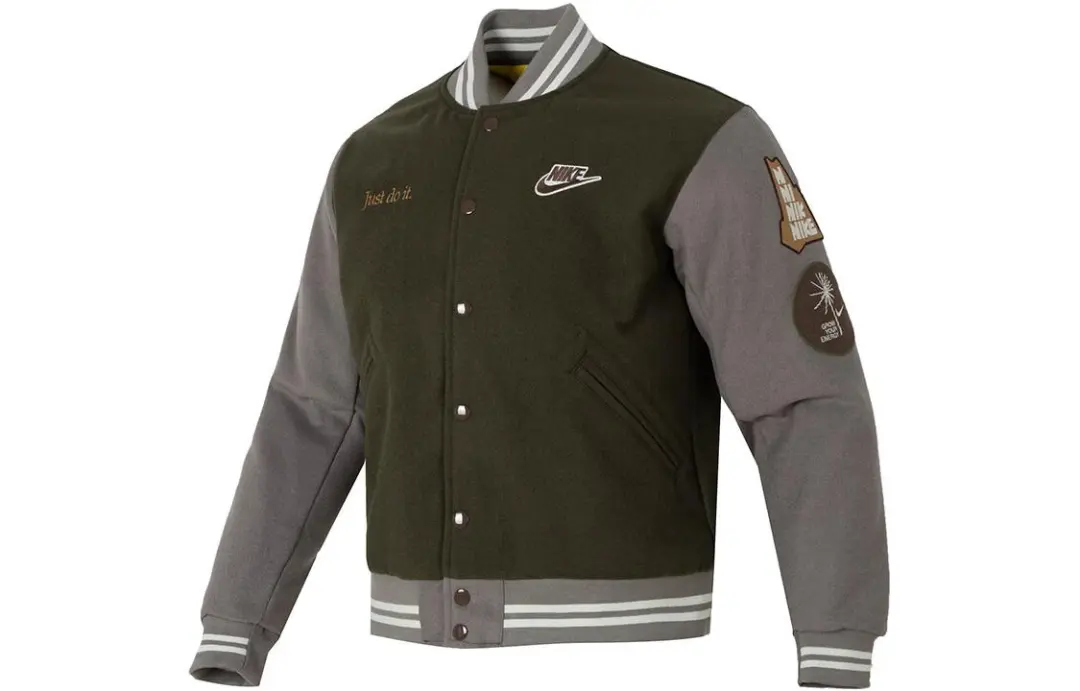 Nike Baseball Jacket Men's Green