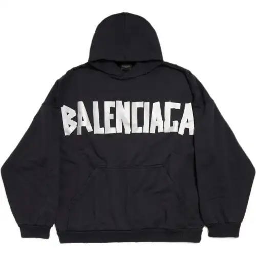 Balenciaga Sweatshirt, Regular Fit Unisex Black