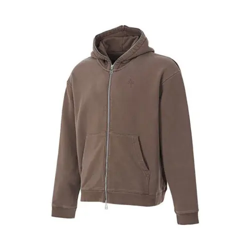 Jordan Jackets Men's Brown Hooded Moderate Other