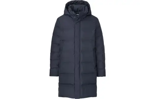 UNIQLO Down Jacket Men's Navy Blue