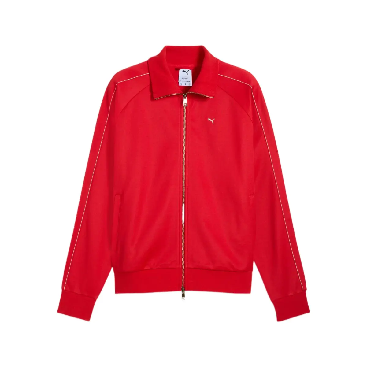 PUMA Jackets Men's Red Lapel Moderate Other