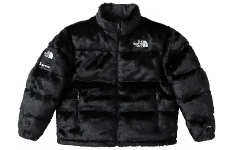 Supreme The North Face Faux Fur Nuptse Jacket