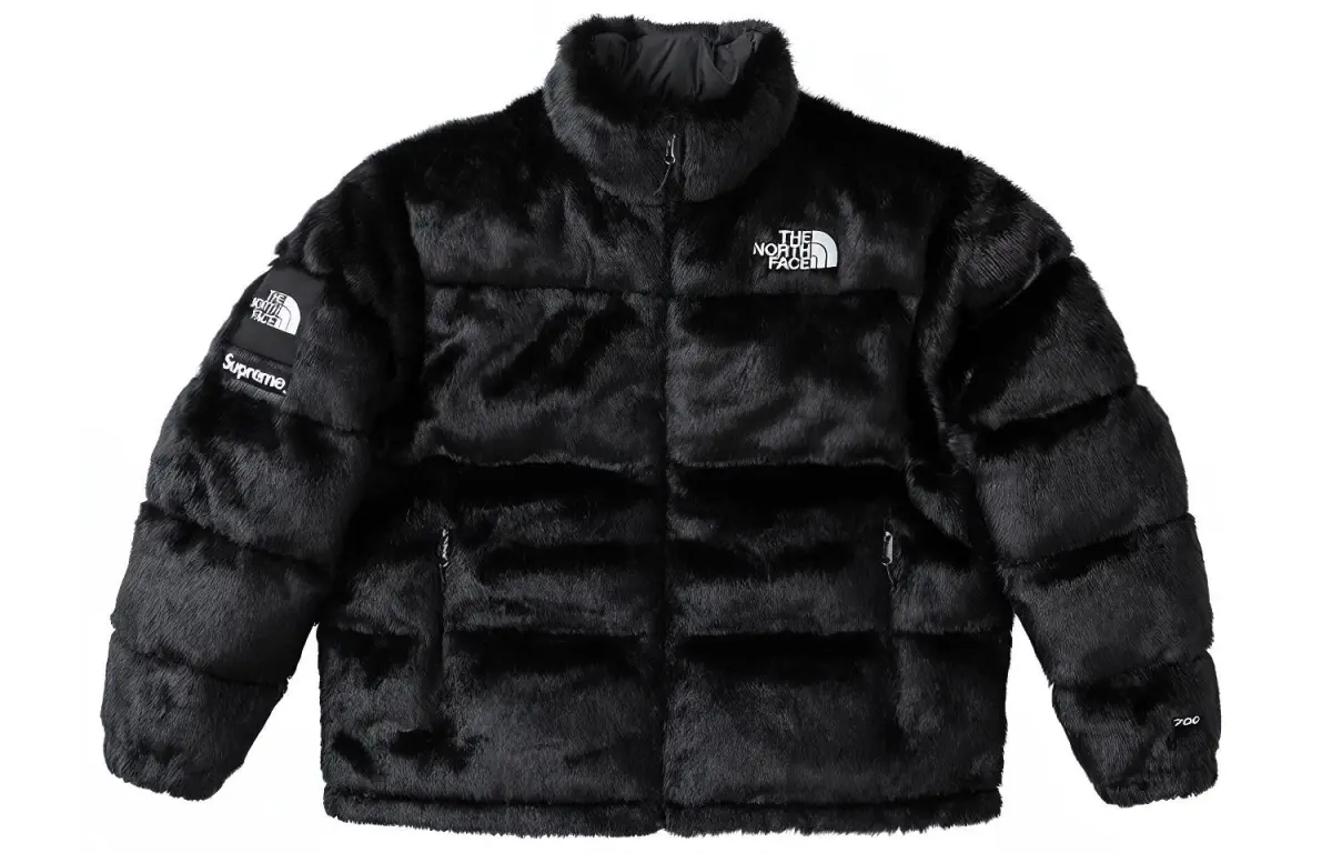 Supreme The North Face Faux Fur Nuptse Jacket