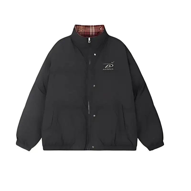 A Chock Puffer Jacket Unisex Black