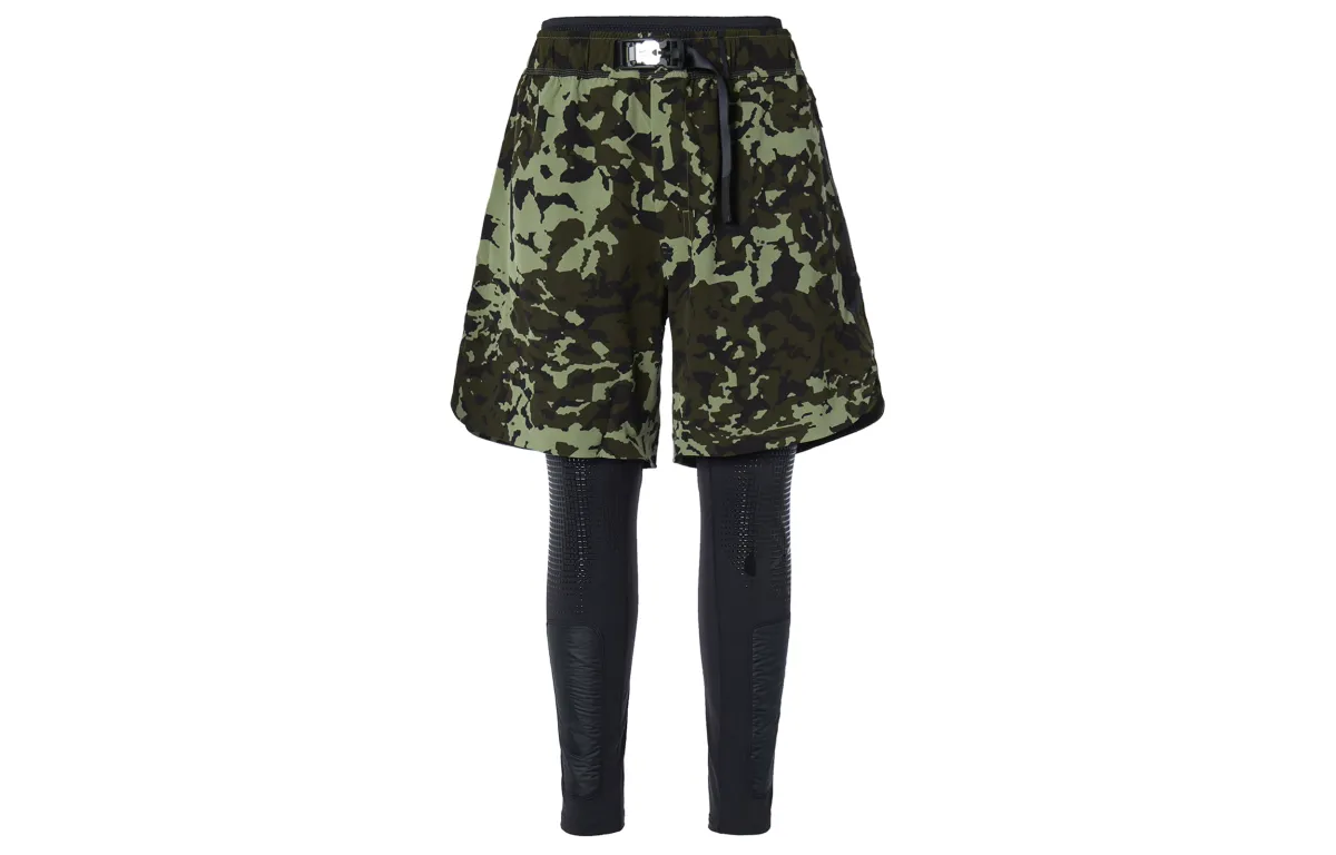 Nike Knitted Sweatpants Men's Green Camouflage