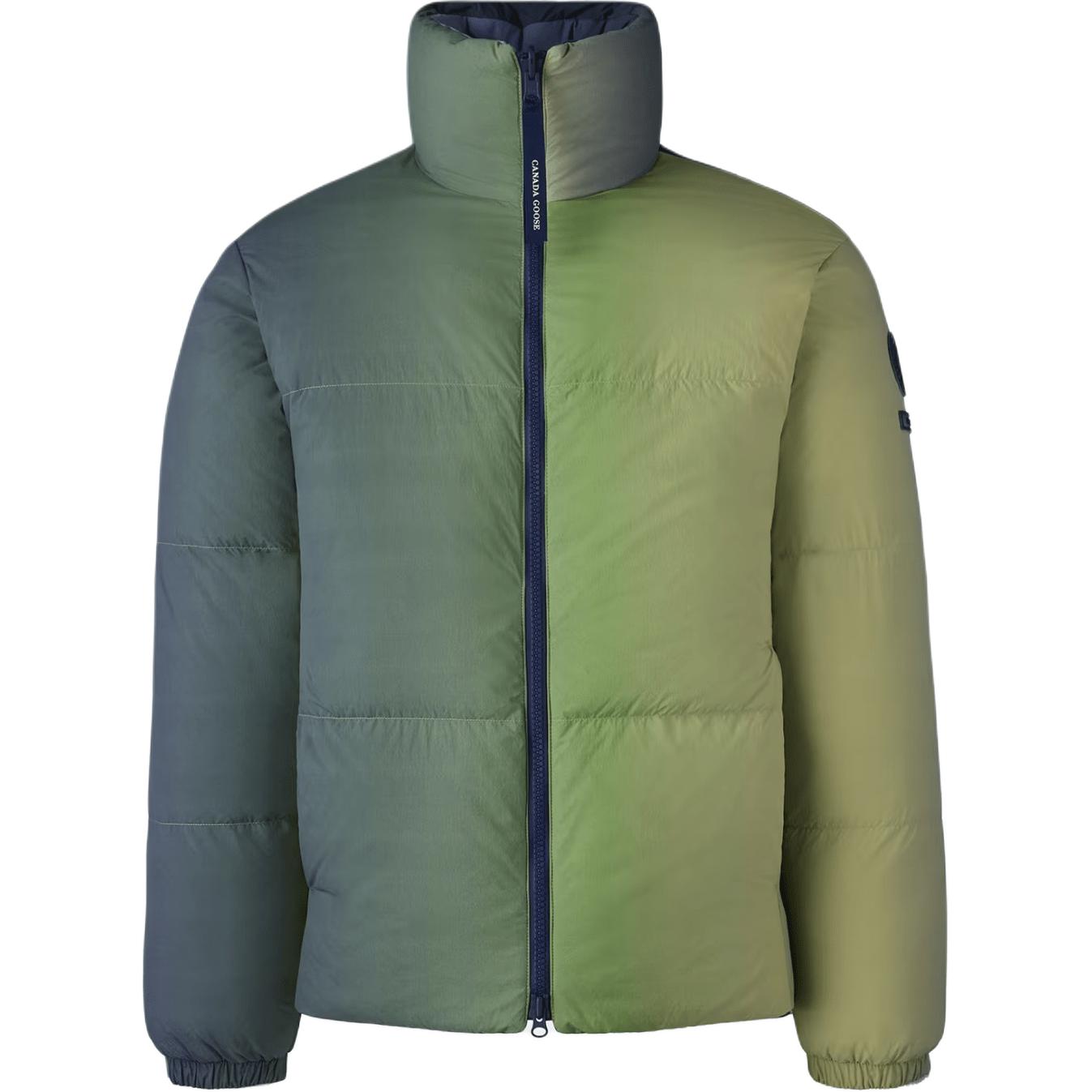 Пуховик Canada Goose CONCEPTS Double-Sided (зелено-оранжевый)