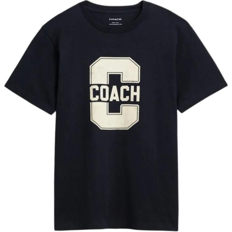 Мужская футболка COACH COACH SS25 T (военно-морской синий)