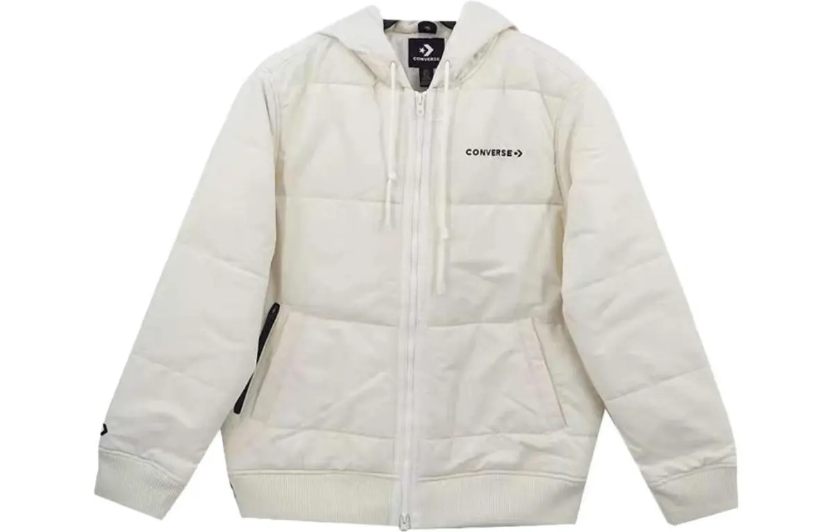 Converse Puffer Jacket Unisex White