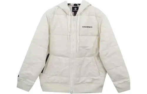 Converse Puffer Jacket Unisex White