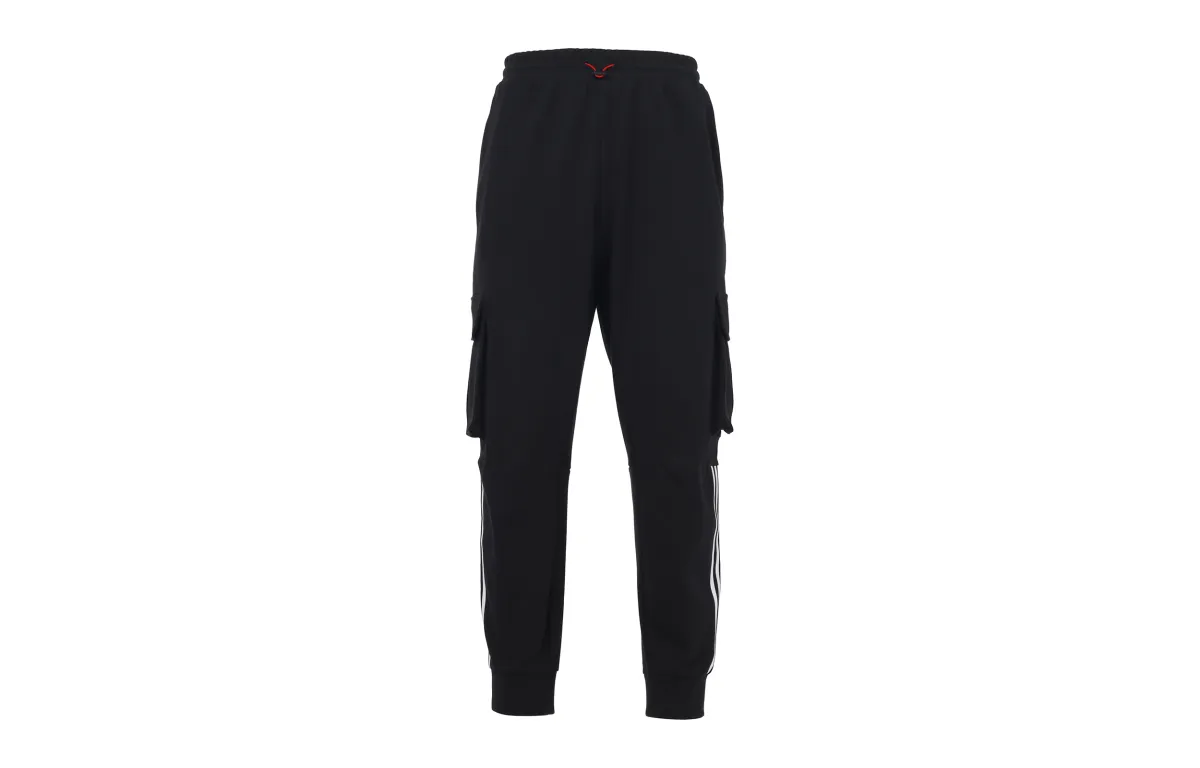 Adidas Chinese New Year Cargo Pants Men's Black Moderate
