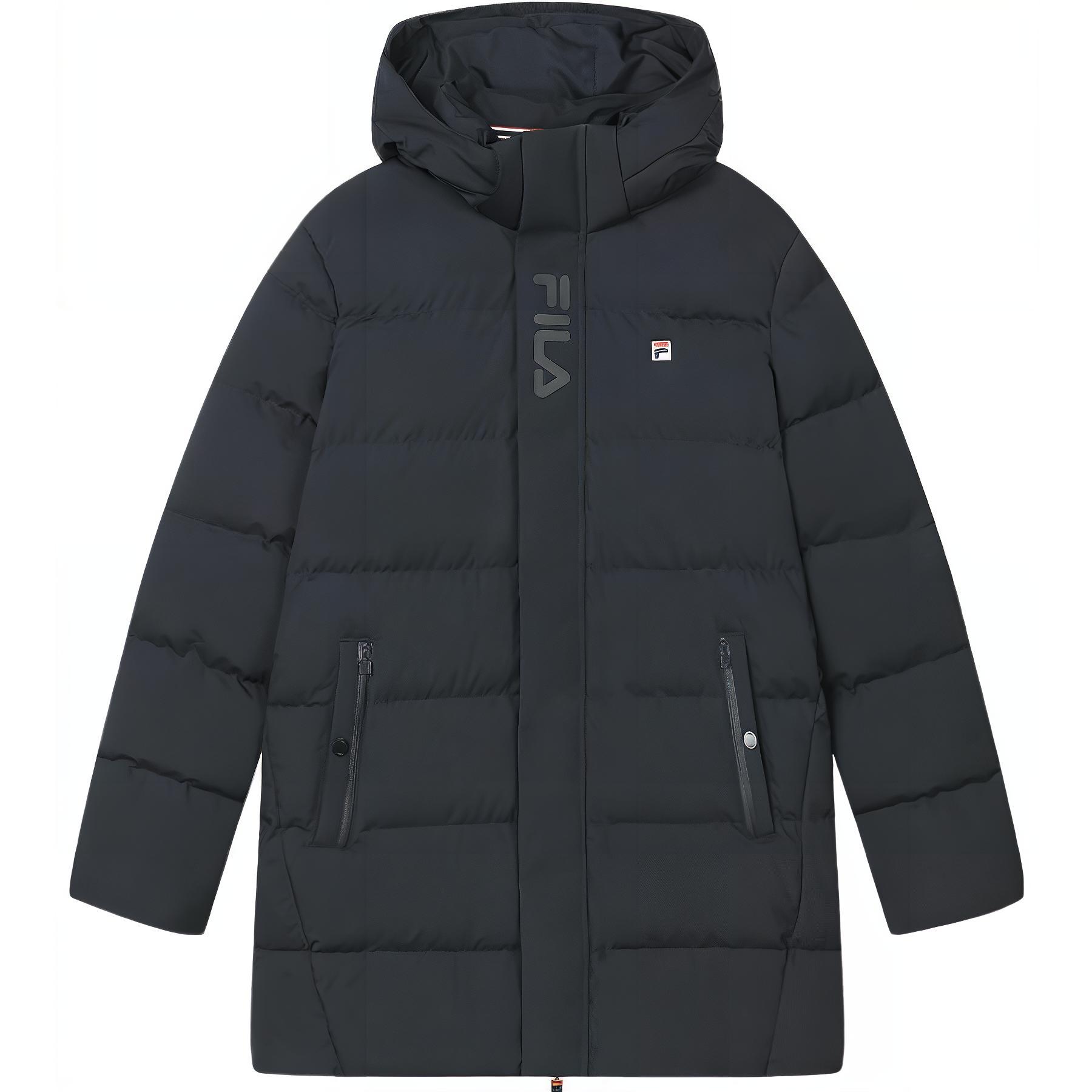 Мужской пуховик Fila (темно-синий)