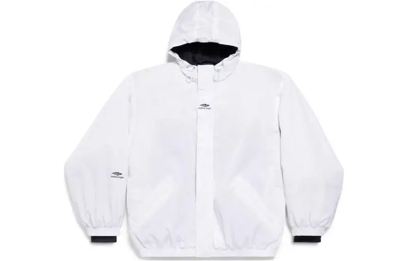 Balenciaga FW24 Jackets & Coats Loose Fit Men's White