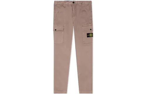 STONE ISLAND Cargo Pants Men's Mud Moderate