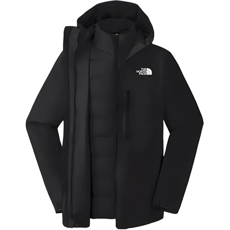 THE NORTH FACE Urban Exploration Waterproof And Windproof To Keep Warm Windbreaker Jacket Men's Cosmic Black
