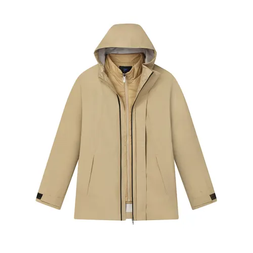 FILA Jackets & Coats Men's Burnt Khaki