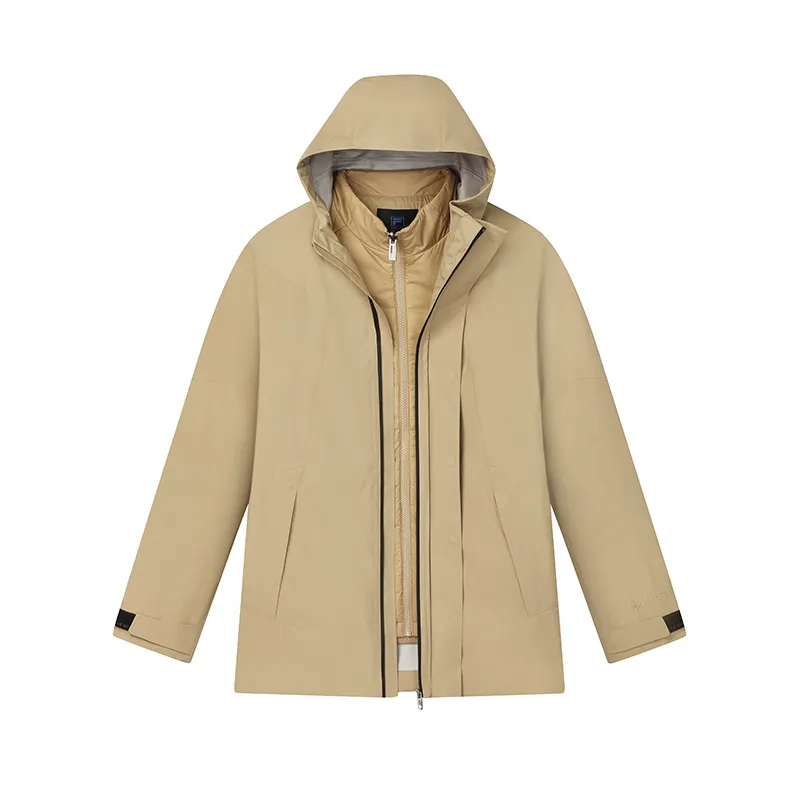 FILA Jackets & Coats Men's Burnt Khaki