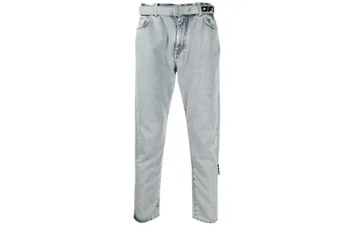 OFF WHITE SS21 Jeans Unisex Light Blue