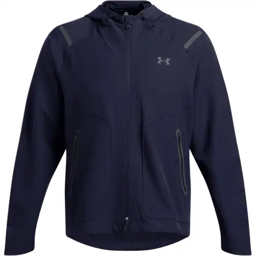 Under Armour Unstoppable FW24 Left Chest Jackets & Coats Men's Midnight Marine Blue/Black