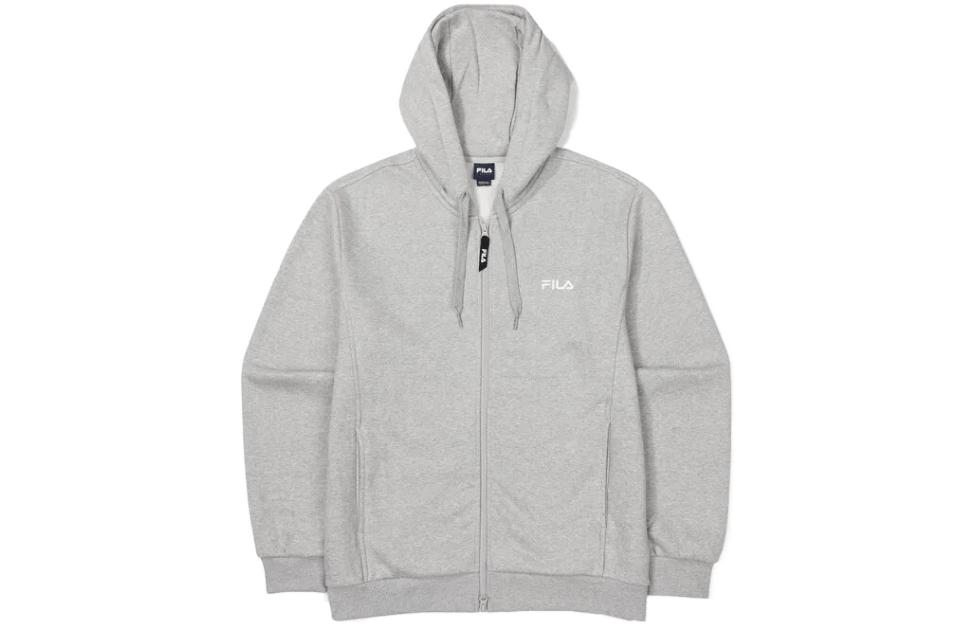 FILA Jackets Unisex Gray Hooded Moderate Other