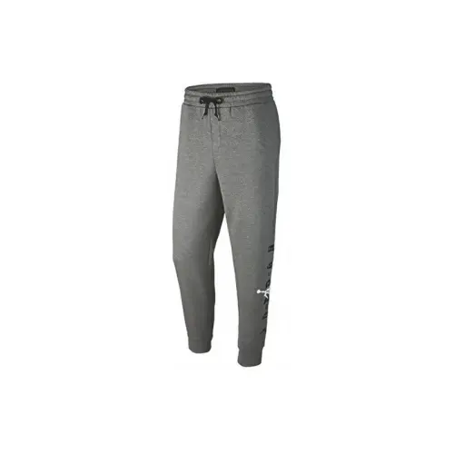 Jordan Jumpman Knitted Sweatpants Men's Moderate Straight Fit Pants