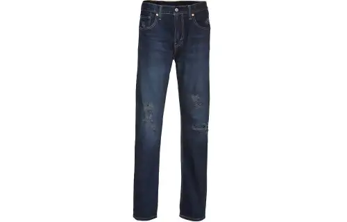 Levis Jeans Men's Dark Denim Moderate Ripped Pants