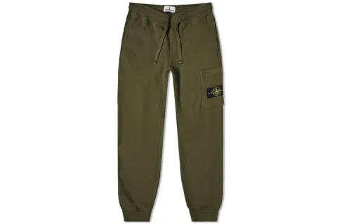 STONE ISLAND Cargo Pants Men's Dark Green
