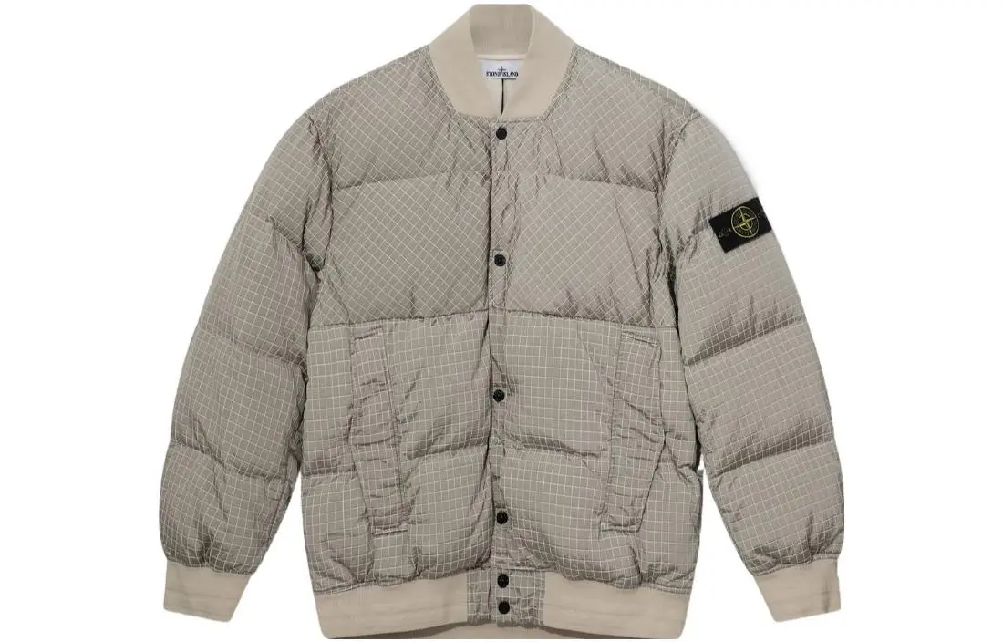 STONE ISLAND FW23 Down Jacket Unisex Gray