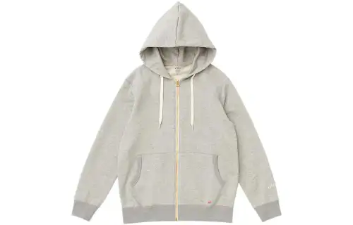 ASICS Jackets Men's Gray Hooded Moderate Other