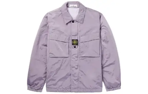 STONE ISLAND Jackets & Coats Men's Purple