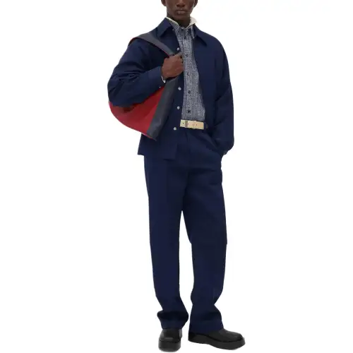 Bottega Veneta Jackets & Coats Men's Marine Blue