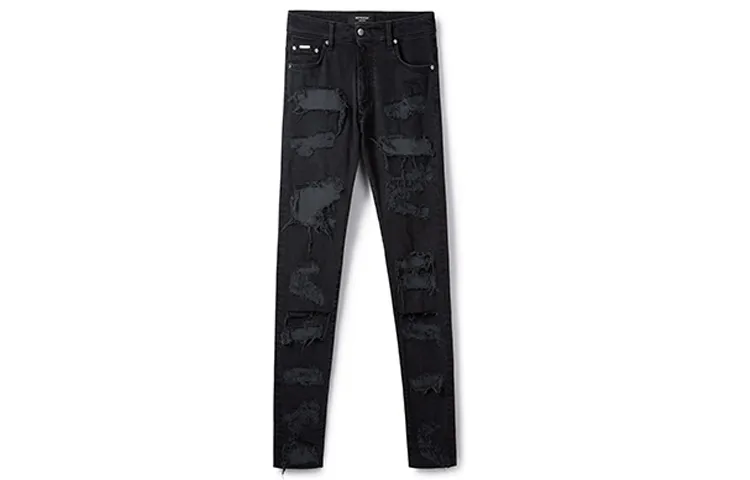 REPRESENT Jeans Men's Black Moderate Slim Fit Pants