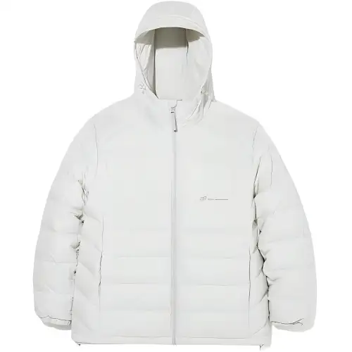 New Balance Down Jacket Men's Light Gray