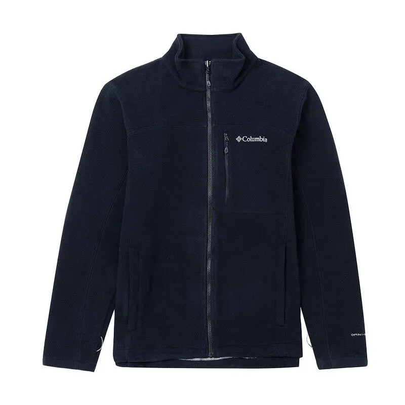 Columbia Hiking Marys Peak™ Fleece Velvet feel Coat Men's Black Blue