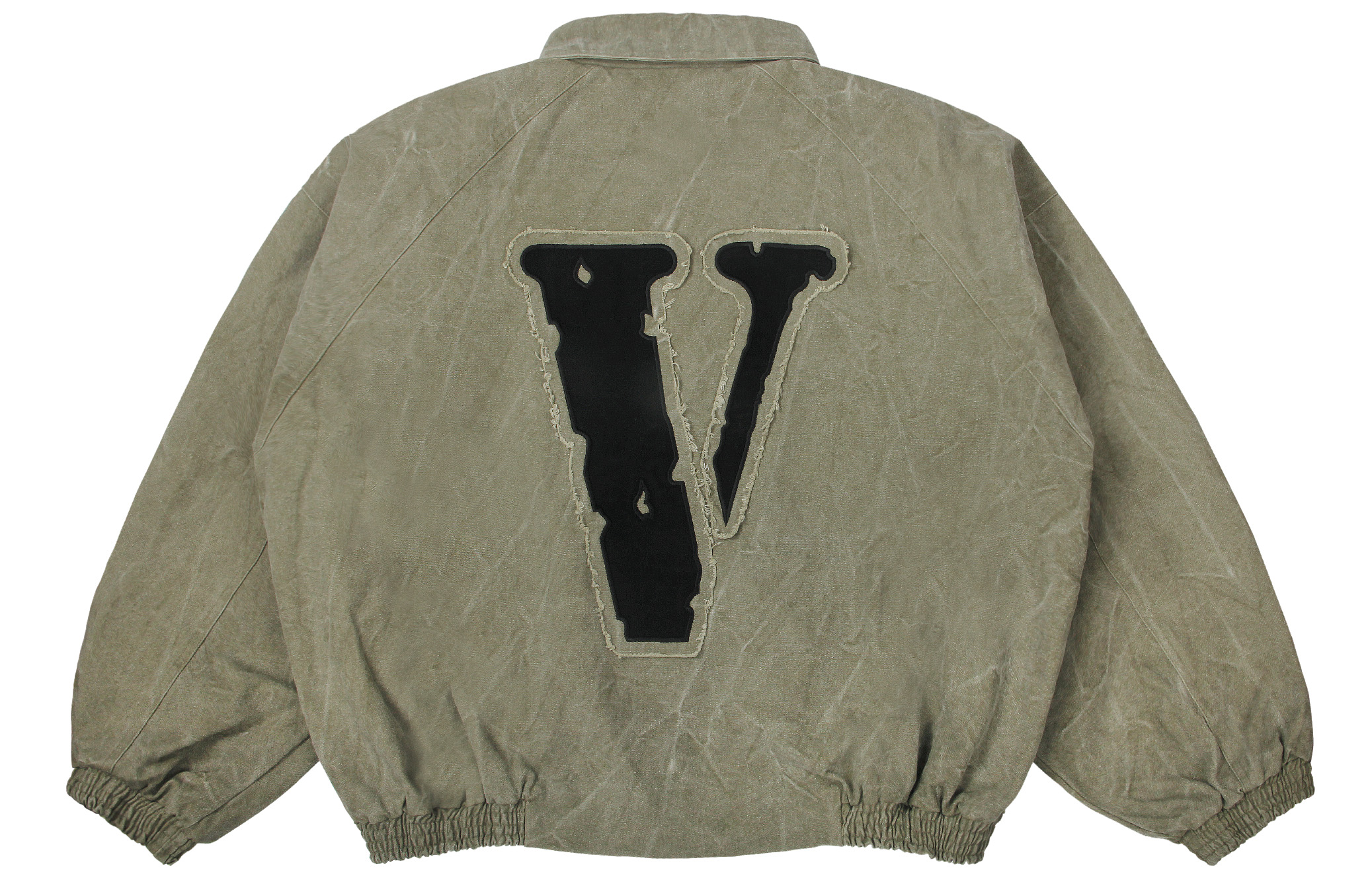 Куртка VLONE Gothic Logo Bomber (черная)
