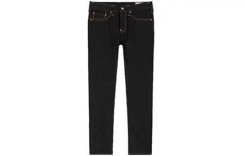 EVISU Tapered Pants Jeans Men's Denim Blue