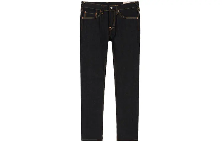 EVISU Tapered Pants Jeans Men's Denim Blue
