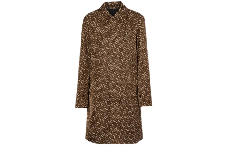 Burberry Trench Coat Men's Saddle Brown