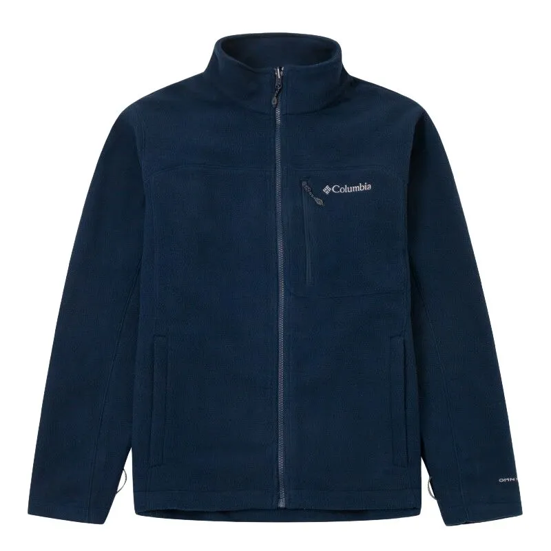 Columbia Hiking Marys Peak™ Fleece Velvet feel Coat Men's Navy Blue